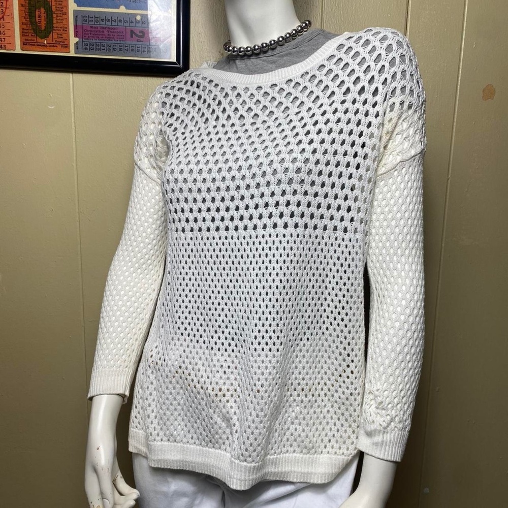 high-low holes shirt